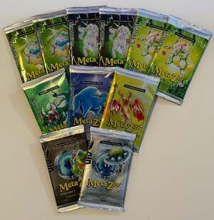MetaZoo Trading Card  Booster Packs Lot of 11 Sets Wilderness Cryptid Nation UFO